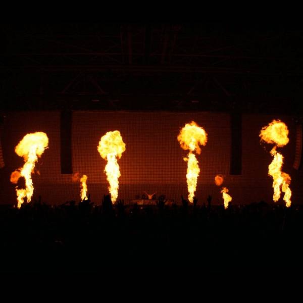Magic FX stage flame